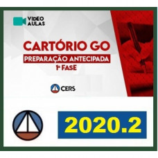 CARTÓRIO – GOIÁS - CERS 2020.2 - PREPARAÇÃO ANTECIPADA