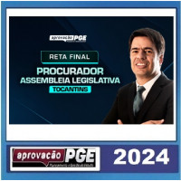 PROCURADOR ASSEMBLEIA LEGISLATIVA DE TOCANTINS - ALETO - RETA FINAL - PÓS EDITAL - APROVAÇÃO PGE 2024