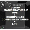 COMBO - MAGISTRATURA E MPE + COMPLEMENTARES + LPE - G7 JURÍDICO 2024