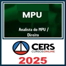 MPU ANALISTA ESPECIALIDADE DIREITO CERS 2025
