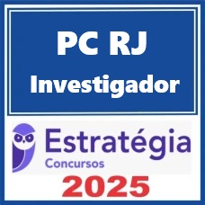 PCE - RJ (Investigador)  + Pacote Passo Estratégico Estratégia 2025 