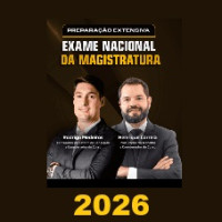 CURSO EXTENSIVO EXAME NACIONAL DA MAGISTRATURA ESCOLA TRABALHISTA 2026