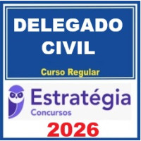 Delegado de Polícia Civil Regular  Estratégia 2026