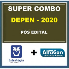 SUPER COMBO DEPEN PÓS-EDITAL (ESTRATÉGIA + ALFACON)- AGENTE FEDERAL DE EXECUÇÃO PENAL - 2020