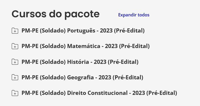 Concurso PM PE Soldado - Matemática 